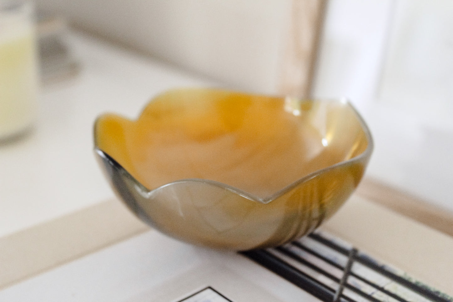 Recycled Horn Decorative Bowl