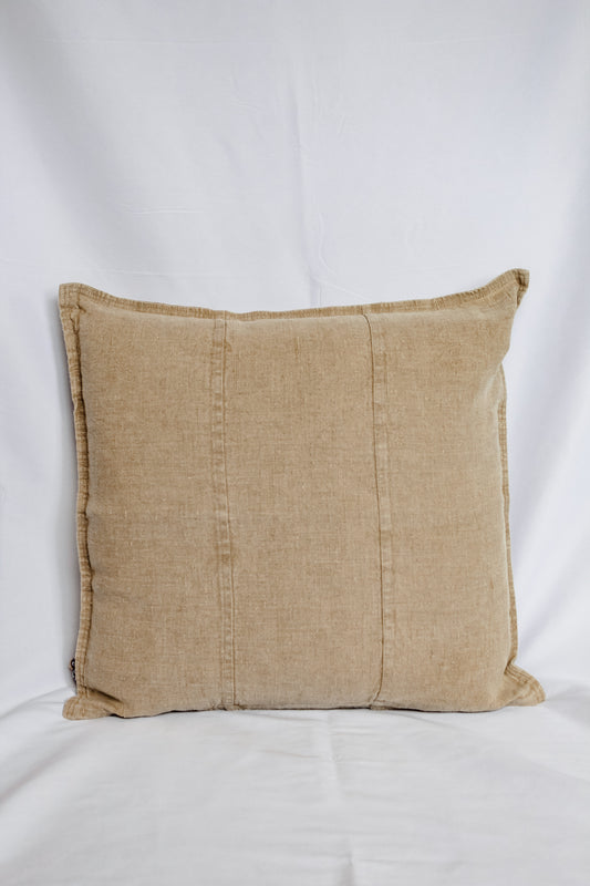 Luca Linen Cushion (Natural) - 50x50cm